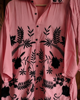 Muslin Embroidery Co-Ord Set – 2 Pc Shirt & Stitched Pants